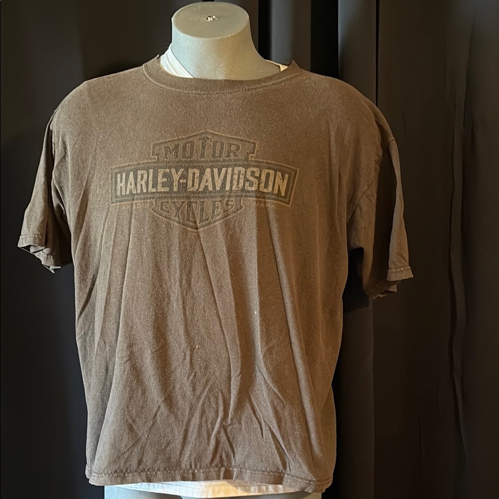 Harley-Davidson Brown Men's T-Shirt
